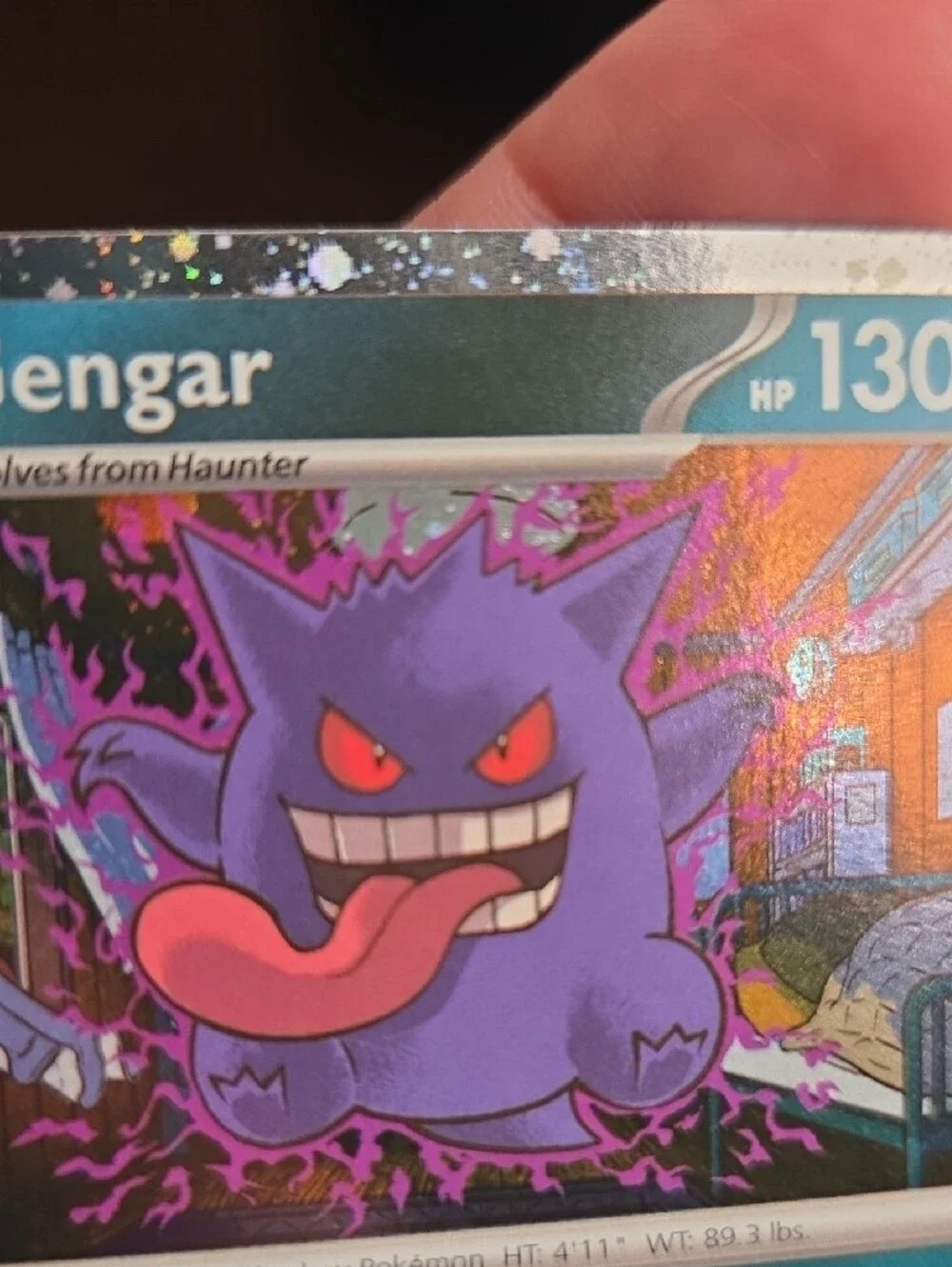 Pokemon Gengar POR Cosmo Holo Foil #3